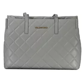 Valentino női, szürke steppelt válltáska 40 x 28 x 16 cm