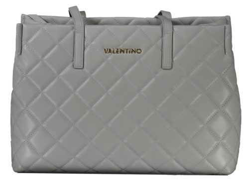 Valentino női, szürke steppelt válltáska 40 x 28 x 16 cm