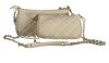 Valentino bézs női steppelt válltáska  24 x 13 x 4 cm