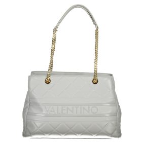 Valentino szürke steppelt női válltáska 36 x 25 x 15 cm