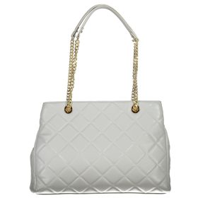 Valentino szürke steppelt női válltáska 36 x 25 x 15 cm