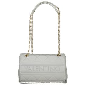 Valentino szürke steppelt női válltáska 25 x 16 x 9 cm