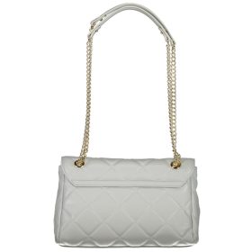 Valentino szürke steppelt női válltáska 25 x 16 x 9 cm