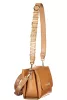 Valentino Bags konyakbarna női válltáska 22 x 17 x 11 cm