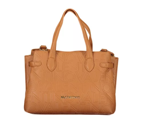 Valentino Bags mintás konyakbarna női válltáska 30 x 23 x 15 cm