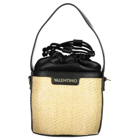   Valentino Bags bézs-fekete női bucket bag, vödörtáska 17 x 16 x 14 cm