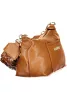 Valentino Bags konyakbarna női válltáska 27 x 14 x 10 cm