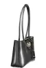 Guess Jeans Janie fekete női válltáska 36 x 24 x 10 cm