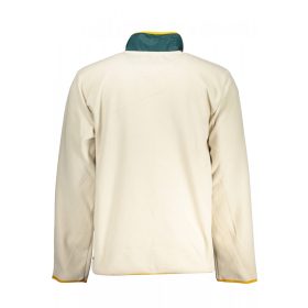 Vans férfi bézs cipzáros pulóver, kapucnival