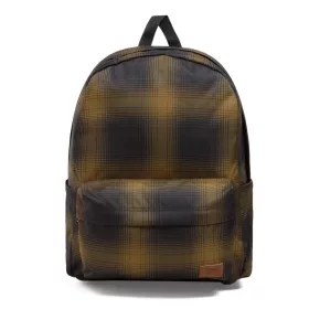   Vans Old Skool Black/Olive hátizsák 42 × 32 cm, laptop tartóval