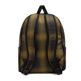   Vans Old Skool Black/Olive hátizsák 42 × 32 cm, laptop tartóval