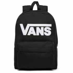  Vans Old Skool Grom Black hátizsák, 15" laptoptartóval 42 × 31 cm