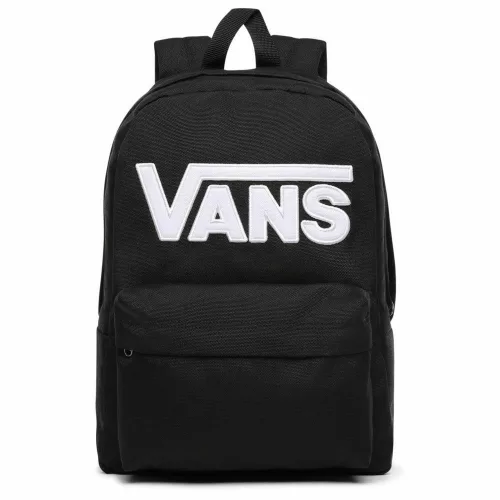 Vans Old Skool Grom Black hátizsák, 15" laptoptartóval 42 × 31 cm