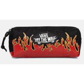   Vans Old Skool fekete lángnyelv mintás tolltartó 22 x 10 x 5 cm