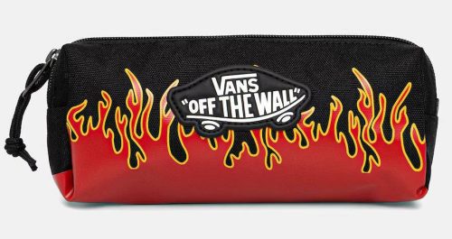 Vans Old Skool fekete lángnyelv mintás tolltartó 22 x 10 x 5 cm