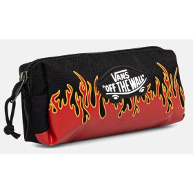   Vans Old Skool fekete lángnyelv mintás tolltartó 22 x 10 x 5 cm