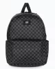 Vans Old Skool Grom Check Black/Charcoal hátizsák, 15"  39×25 cm
