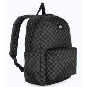   Vans Old Skool Grom Check Black/Charcoal hátizsák, 15"  39×25 cm