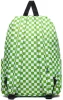 Vans Old Skool Grom Check zöld-kockás hátizsák, 15" laptoptartóval 41 × 28 cm