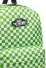Vans Old Skool Grom Check zöld-kockás hátizsák, 15" laptoptartóval 41 × 28 cm