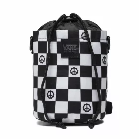   Vans  Hydro Crossbody Peace Check Black/White oldaltáska, 14 × 18 cm