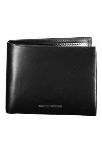Valentino Bags férfi fekete bőr pénztárca 11 x 9 x 2 cm
