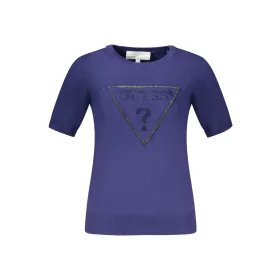 Guess Jeans női sötétkék rövid ujjú póló XS