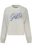 Guess Jeans női fehér strasszos pulóver