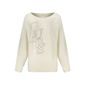 Guess Jeans Fehér Női Pulóver