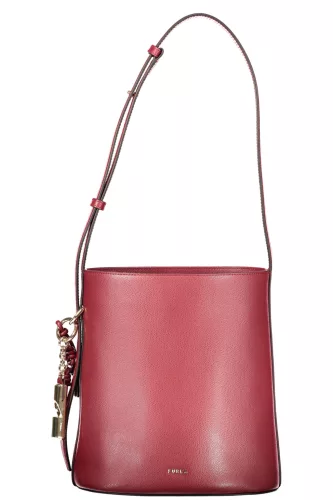 Furla női piros táska 23 x 26 x 17 cm