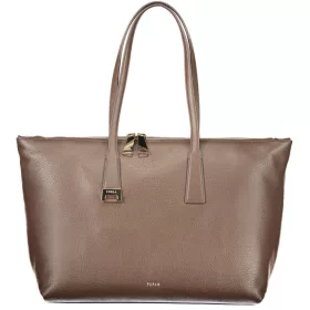   Furla Olivia L Tote mokkabarna női bőr válltáska 48 x 28 x 15 cm