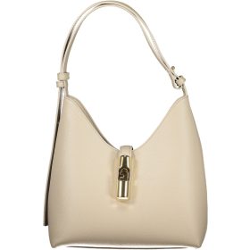 Furla női, bőr bézs színű válltáska 24 x 24 x 12 cm