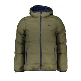 La Martina férfi steppelt kabát, kapucnival XL