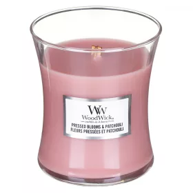WoodWick Pressed Blooms & Pachouli közepes illatgyertya