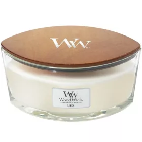 WoodWick Linen hajó illatgyertya