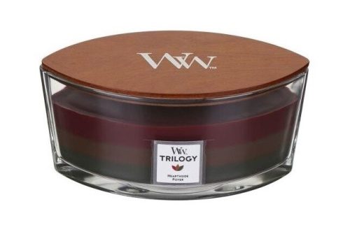 WoodWick Trilogy Hearthside hajó illatgyertya