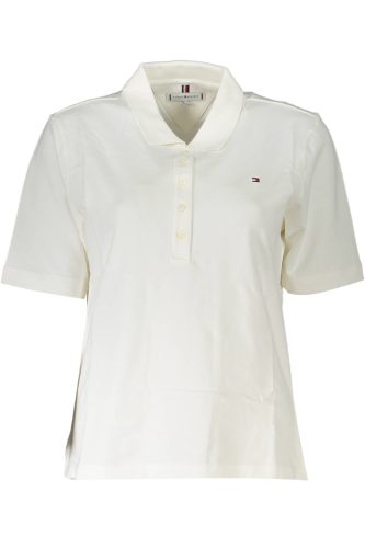 TOMMY HILFIGER RÖVID UJJÚ NŐI PÓLÓ FEHÉR XS