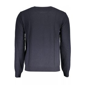 La Martina férfi kék hosszú ujjú felső