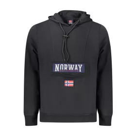 Norway 1963 férfi fekete cipzáras pulóver