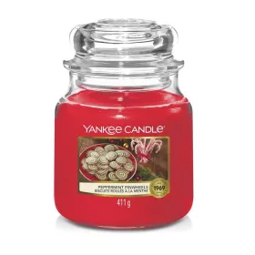 Yankee Candle Peppermint Pinwheels közepes üveggyertya