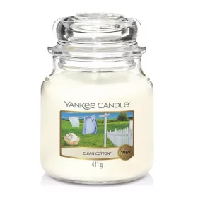 Yankee Candle Clean Cotton közepes üveggyertya