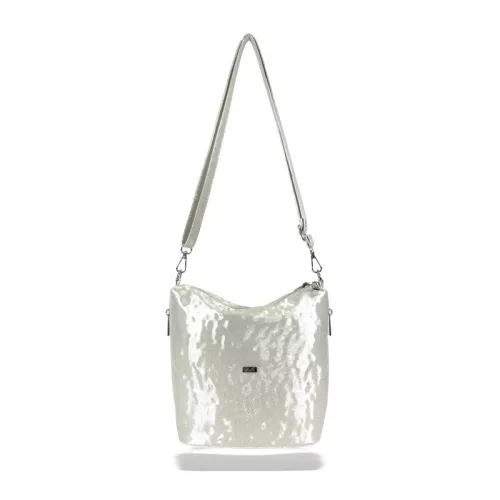 Zellia Zvn23015 világos arany női oldaltáska 24 x 21 x 12 cm