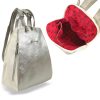 Zellia Hz-119 bézs-arany női hátizsák 33 x 25 x 14 cm