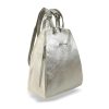 Zellia Hz-119 bézs-arany női hátizsák 33 x 25 x 14 cm