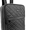 Zellia Hz-104 fekete WizzAir Ryanair kézipoggyász hátizsák steppelt - vízlepergetős  40 x 25 x 20 Cm