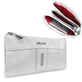   Zellia Hz-127 Y572 - 1039F női ezüst pénztárca 17,5 x 9,5 x 4 cm
