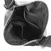 Zellia Zlb330 fekete-ezüst márvány mintás női válltáska, hátizsákká alakítható 33 x 29 x 12,5 cm