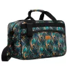 Rovicky R-Tl15608-8909 18 pávatoll mintás utazótáska, kézipoggyász 40 X 25 X 20 cm