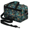 Rovicky R-Tl15608-8909 18 pávatoll mintás utazótáska, kézipoggyász 40 X 25 X 20 cm