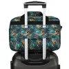 Rovicky R-Tl15608-8909 18 pávatoll mintás utazótáska, kézipoggyász 40 X 25 X 20 cm